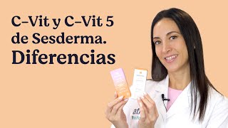 FARMACÉUTICA analizando la diferencia entre el sérum CVit y CVit 5 de Sesderma 💥 atidamifarma [upl. by Iret]