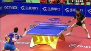 ZHANG Jike 张继科 vs MA Long 马龙 5  2010 Championship Men Trialout 2 [upl. by Duke]