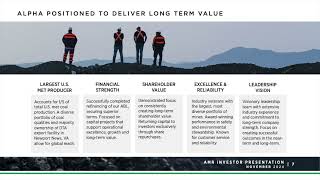 Alpha Metallurgical Resources AMR Q3 2024 Earnings Presentation [upl. by Lucina]