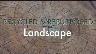 RECYCLED LANDSCAPE IDEAS [upl. by Yreffeg]