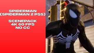 Spiderman 2 Scenepack 4K NO CC 60 FPS spiderman [upl. by Acimot695]