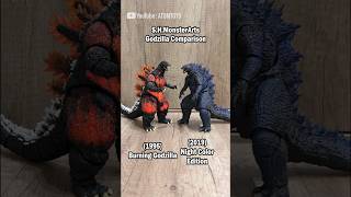 SHMonsterArts Godzilla Comparison shorts [upl. by Athena273]