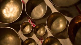 SOUND HEALING tibetan bowls gong chimes [upl. by Gilberte475]