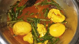 Cowpea Egg Curry recipe 1food Cooking recipe eggcurry egg novee [upl. by Leind]