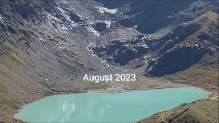 Steingletscher  Vergleich 1991 und 2023 [upl. by Bander273]