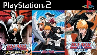 All Bleach Games on PS2 [upl. by Web845]