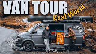 VAN TOUR Real World  Mountain Bike Van Tour Vanlife [upl. by Dihahs973]