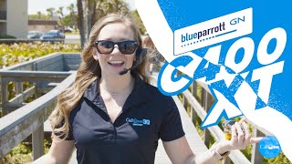 BlueParrott  C400XT Headset Mic Test at the Beach [upl. by Silloh220]