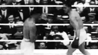 Jack Dempsey vs Georges Carpentier [upl. by Inattyrb]