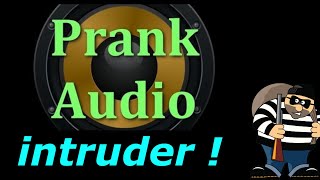 Prank Sounds  Sounds For Pranking  Intruder Burglar Crashing Banging Breaking Things [upl. by Ahsap]