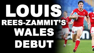 Louis ReesZammits Wales Debut [upl. by Armstrong]