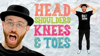 Head Shoulders Knees amp Toes  Exercise Song For Kids with DJ Raphi [upl. by Terb870]