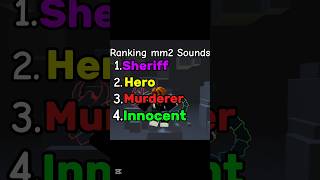 Ranking mm2 Sounds [upl. by Lesly]