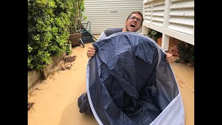 How to Fold a Pop Up Tent [upl. by Thackeray799]