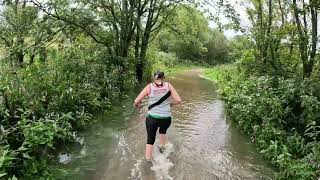 Pennington Flash 5 mile trail race 270823 [upl. by Ekeiram460]