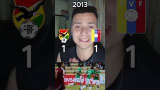 LOS ÚLTIMOS 5 PARTIDOS ENTRE BOLIVIA  VENEZUELA en La Paz [upl. by Symer639]