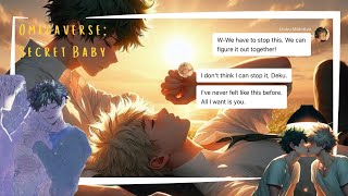 Omegaverse Secret Baby  BAKUDEKU 16  BNHAMHA Texting Story  Part 12 [upl. by Ailedroc]