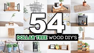 54 Dollar Tree DIYs  EASY Dollar Tree DIY Projects For 2022 FULL TUTORIALS [upl. by Ramas541]