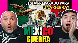 ¿Cómo está PREPARADO México para una GUERRA  Ejército de México ARGENTINOS REACCIONAN [upl. by Wons]