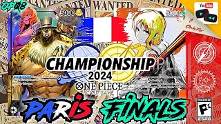 OP08 Paris Nationals Championship FINALS Rob Lucci Vs Nami😴😴😴  One Piece Card Game EUROPEON [upl. by Ardnuhsal73]