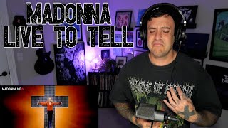 Madonna  Live To Tell Live REACTION [upl. by Euqinamod]