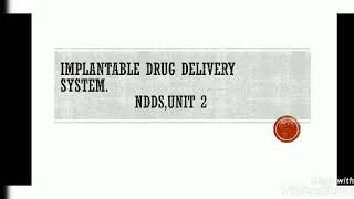 NDDS unit 2 lecture 5 [upl. by Anala115]