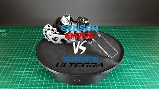 Sensah Empire vs Shimano Ultegra R8000 Weight Comparison [upl. by Bora]