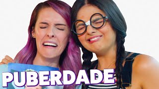 Se PUBERDADE fosse uma PESSOA hormonios na PIOR FASE da VIDA ft Karen Bachini e Majucca PARTE 2 😂 [upl. by Ecinej200]