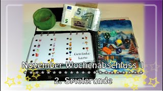 🎲🤗November Wochenabschluss 1  2 Spielerunde 🎲🤗  Umschlagmethode [upl. by Aniaj311]