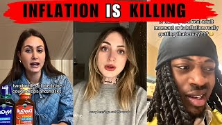 Inflation is making it Impossible to LIVE  TikTok Rant on Inflation Cost of living PART4 [upl. by Eeneg]