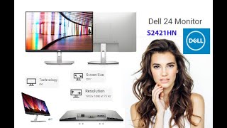 Dell 24 Monitor – S2421HN [upl. by Sidky31]