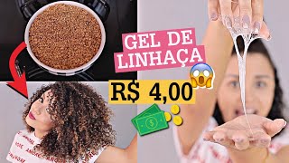 FINALIZEI COM GEL DE LINHAÇA PELA 1ª VEZ E ME SURPREENDI  AnaTodoDia 25 [upl. by Akienom]