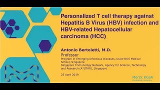 Personalised TCell immunotherapy against HBV and cancer [upl. by Anibas97]