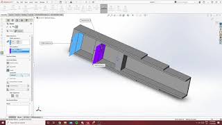 Width Mate  SolidWorks [upl. by Orv]