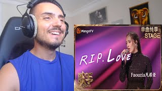 Faouzia 《RIP Love》 Singer 2024 Reaction [upl. by Ttevy]