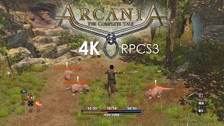 ArcaniA The Complete Tale 4K  2160p  60fps  RPCS3 Emulator 003015998  Sony PS3 [upl. by Douglass]