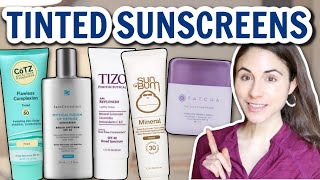 MUST TRY TINTED SUNSCREENS 😍 Dermatologist DrDrayzday [upl. by Deery755]