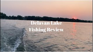 Delavan Lake Walworth County WI Fishing Review [upl. by Rudyard]