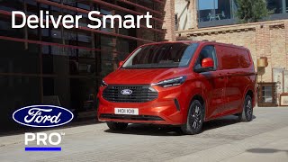 Der neue Ford Transit Custom  Smarte Auslieferung  Ford Deutschland [upl. by Eiggem]