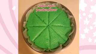 Nicesys Kusina Making sapin sapin pandan flavor [upl. by Yenial579]