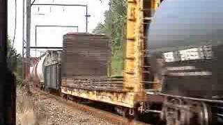 CSX Q438 and SEPTA West Trenton Local September 23 2005 [upl. by Nnaeel]