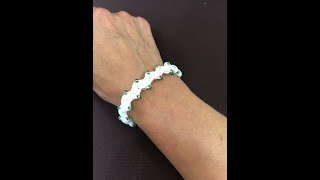 Tuto bracelet au crochet [upl. by Selmner]