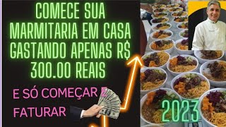 COMECE A VENDER MARMITEX EM CASA GASTANDO R 30000 REAIS E SÓ COMEÇAR E FATURAR ✅ EP 01 [upl. by Nosrak]