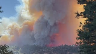 California Wildfires Park Fire grows in Butte and Tehama counties leaves destruction [upl. by Sille739]