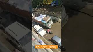 Tilta Chowk Ranchi Damage Road  shorts viral trending [upl. by Eldred]