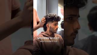 MULLET BURST FADE  MENS modernmullet mullethaircut mohawkhair vurvesalon menshaircut [upl. by Ulberto317]