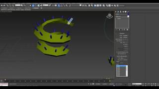 Bone and Object on Spline [upl. by Ataynik]