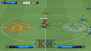 Manchester United VS Man Blue  Pro Evolution Soccer 2011 PES 2K60FPS PS2 Gameplay [upl. by Sudbury]