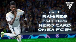 How to Get Ramires Futties Hero Card on EA FC 24 Ultimate Team  Legendary Midfielder [upl. by Elfreda799]