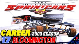 World Of Outlaws Sprint Cars 2002  CAREER  2003  17  Bloomington 12124 1st [upl. by Schlesinger]